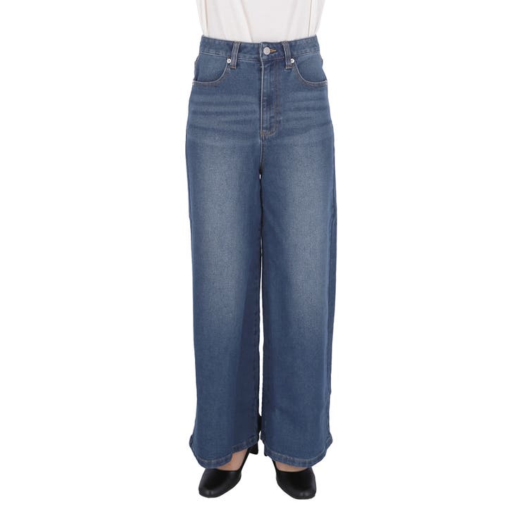 ムーヴデニムワイドパンツ | coca | 詳細画像4 