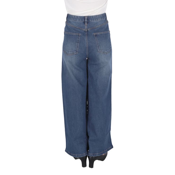 ムーヴデニムワイドパンツ | coca | 詳細画像6 