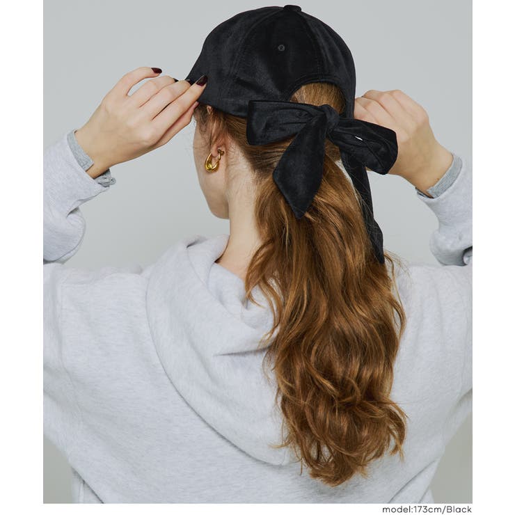 ベロアリボンキャップ | coca | 詳細画像12 