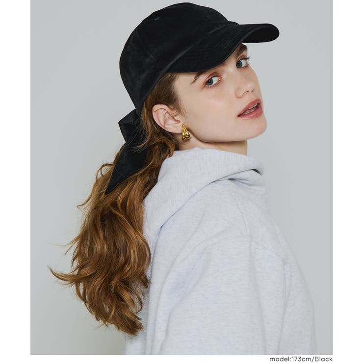 ベロアリボンキャップ | coca | 詳細画像14 