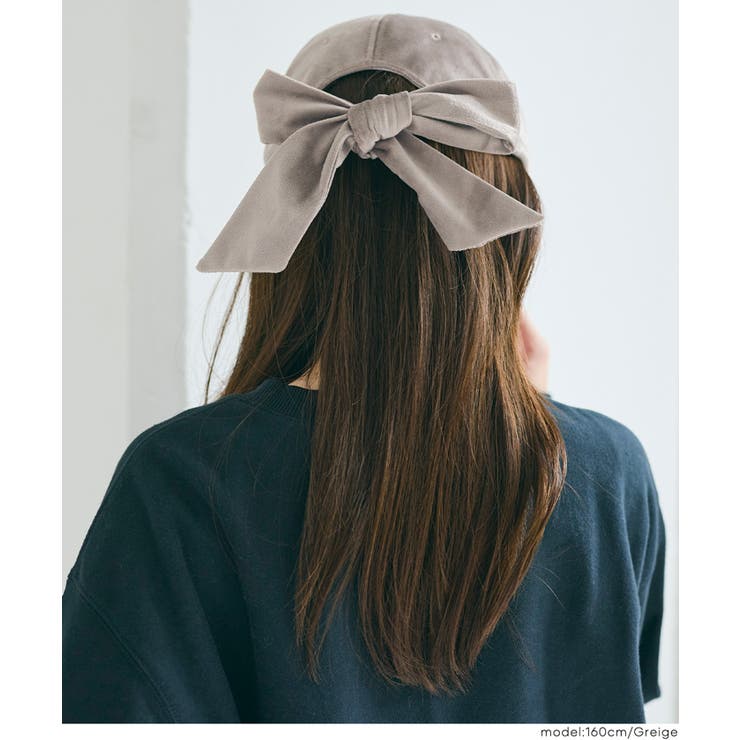 ベロアリボンキャップ | coca | 詳細画像6 