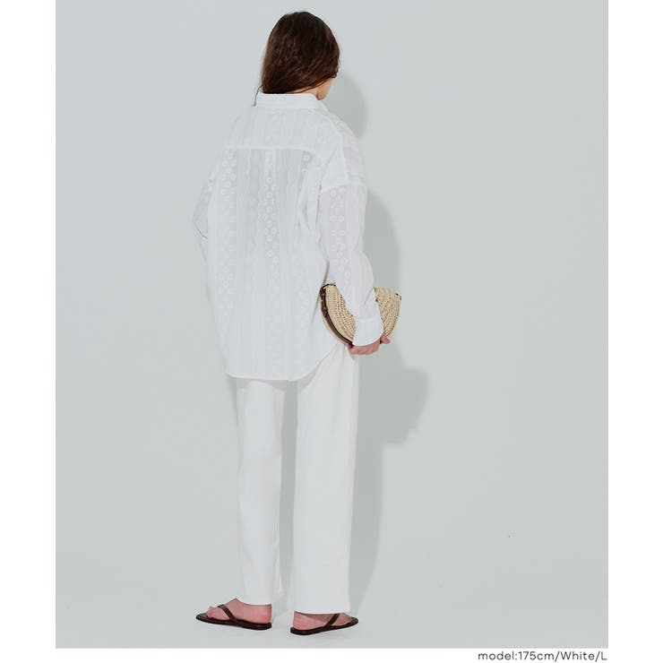 ムーヴデニムストレートパンツ レディース | coca | 詳細画像11 