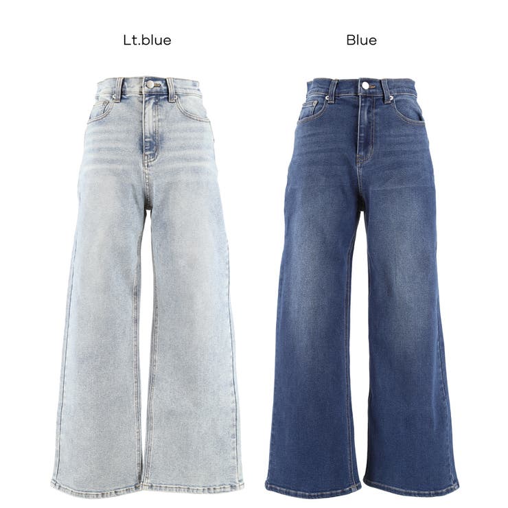 ラクも美脚も叶える。動きやすさを極めたムーヴデニムセミワイドパンツ | coca | 詳細画像24 