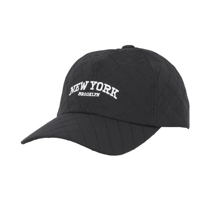 コーデのアクセントに◎キルティングロゴキャップ | coca | 詳細画像3 