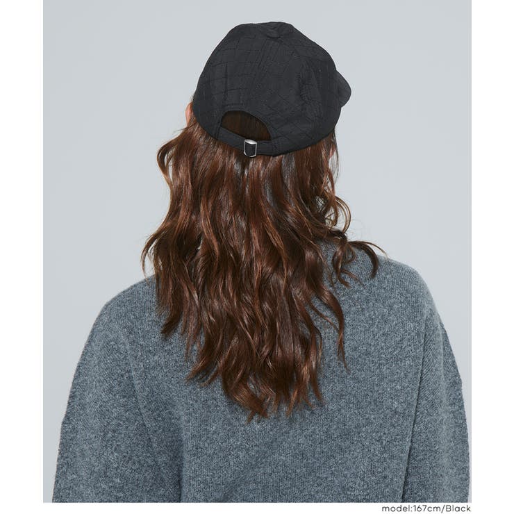 コーデのアクセントに◎キルティングロゴキャップ | coca | 詳細画像7 