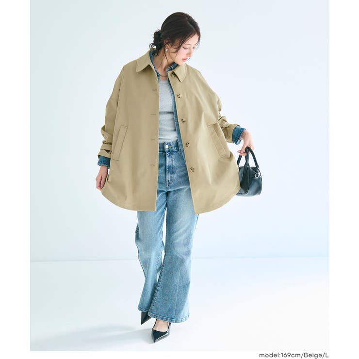 【スプリングコート】ドルマンスリーブトレンチコート | coca | 詳細画像11 