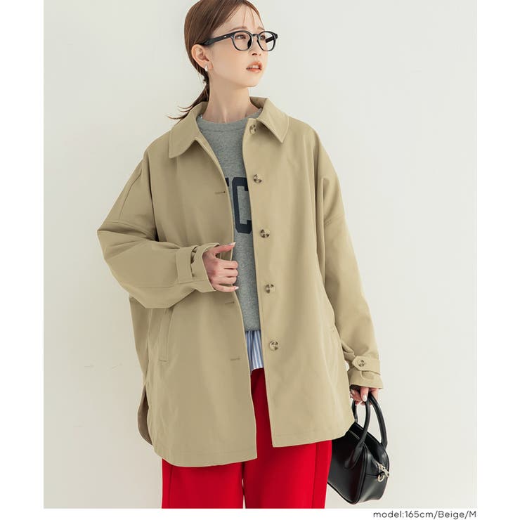 【スプリングコート】ドルマンスリーブトレンチコート | coca | 詳細画像13 