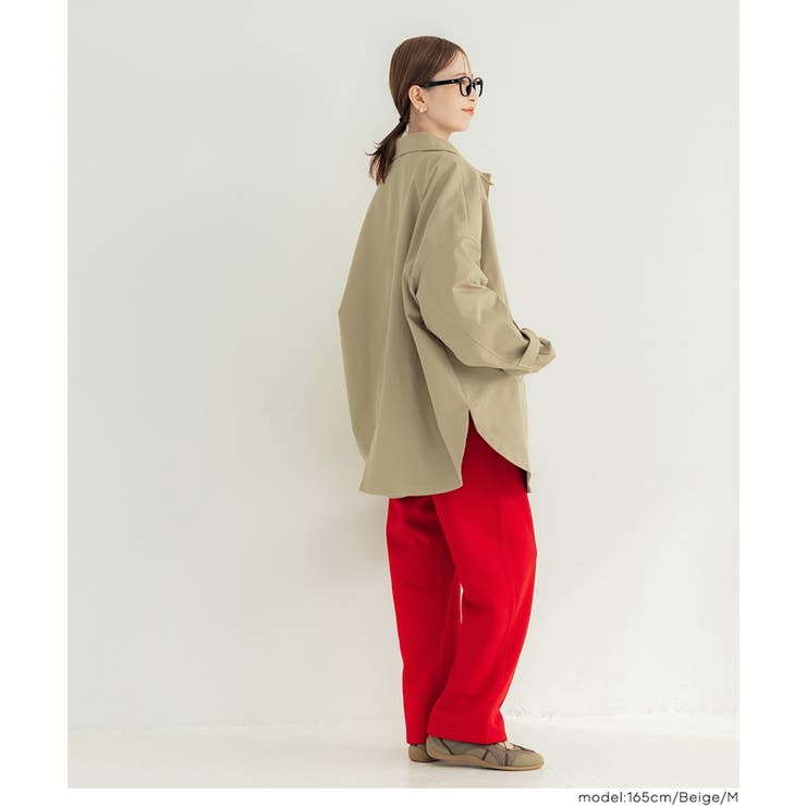 【スプリングコート】ドルマンスリーブトレンチコート | coca | 詳細画像14 