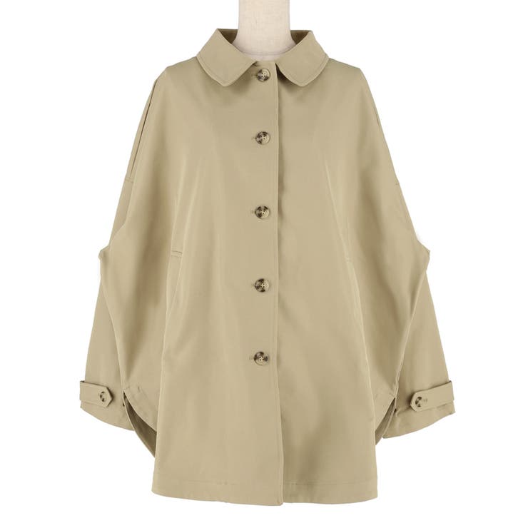 【スプリングコート】ドルマンスリーブトレンチコート | coca | 詳細画像2 