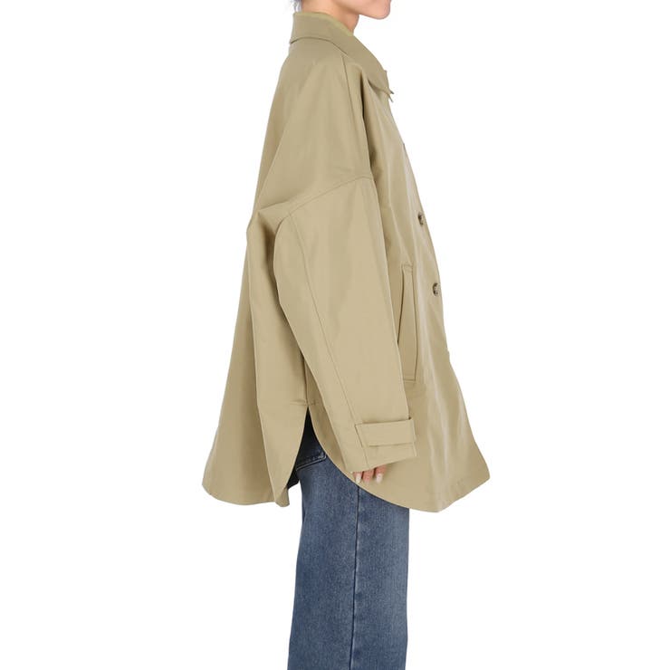 【スプリングコート】ドルマンスリーブトレンチコート | coca | 詳細画像4 