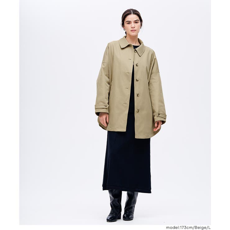 【スプリングコート】ドルマンスリーブトレンチコート | coca | 詳細画像6 