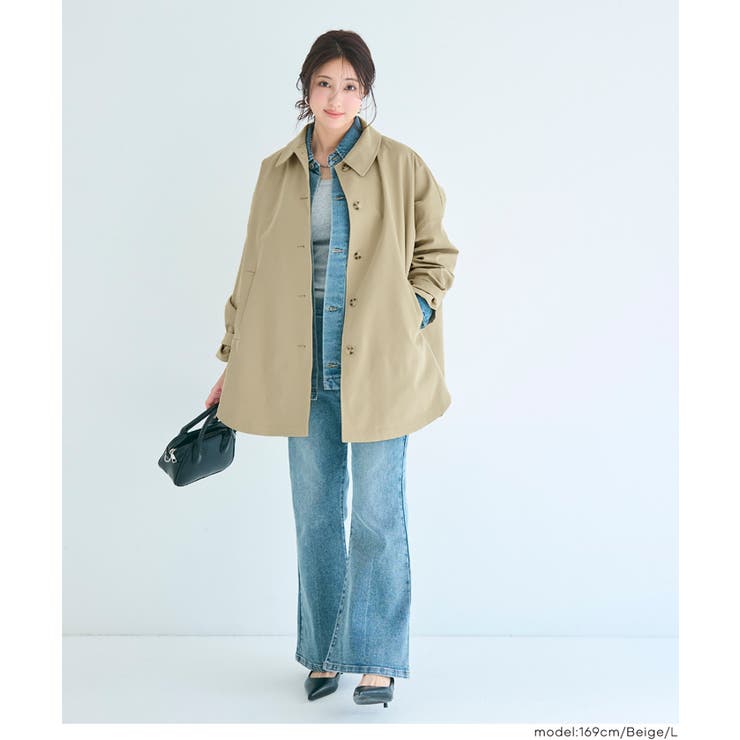 【スプリングコート】ドルマンスリーブトレンチコート | coca | 詳細画像9 