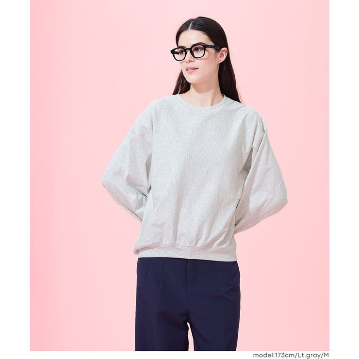 ［Lt.gray］ | T-スウェットビッグシルエット | coca