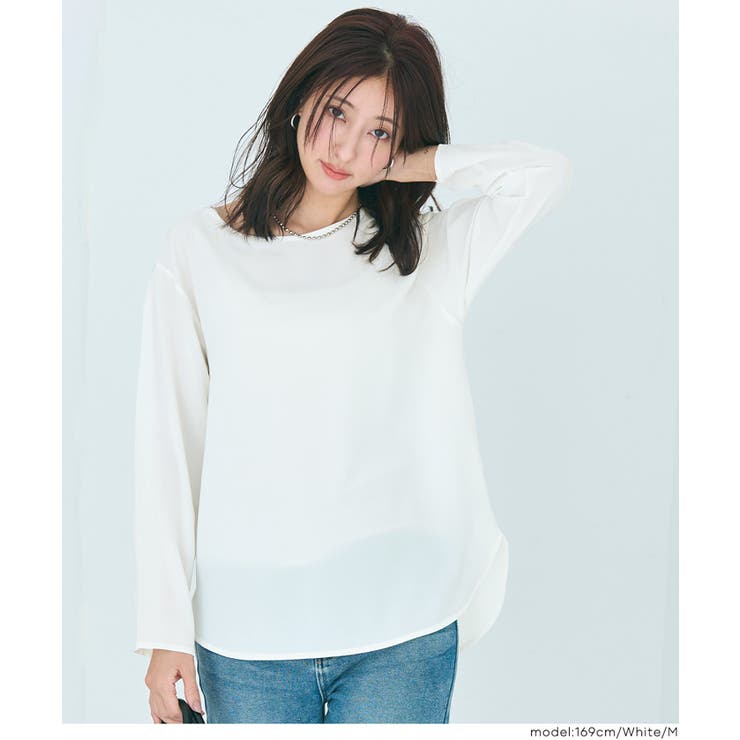 シアーレイヤードブラウス | coca | 詳細画像7 