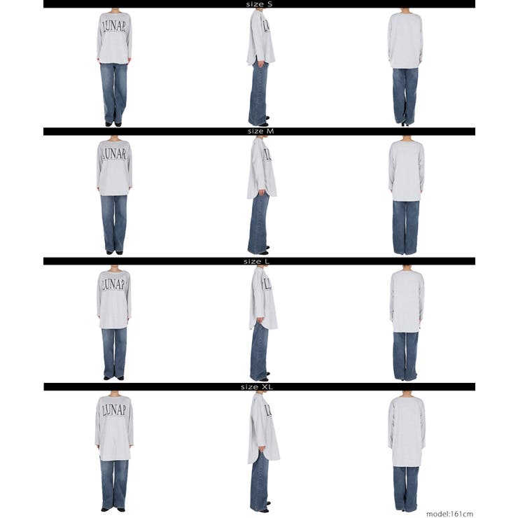 ボートネックロゴロングTシャツ | coca | 詳細画像18 