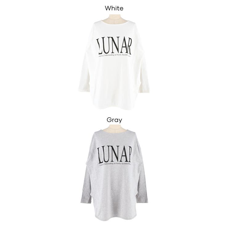 ボートネックロゴロングTシャツ | coca | 詳細画像20 