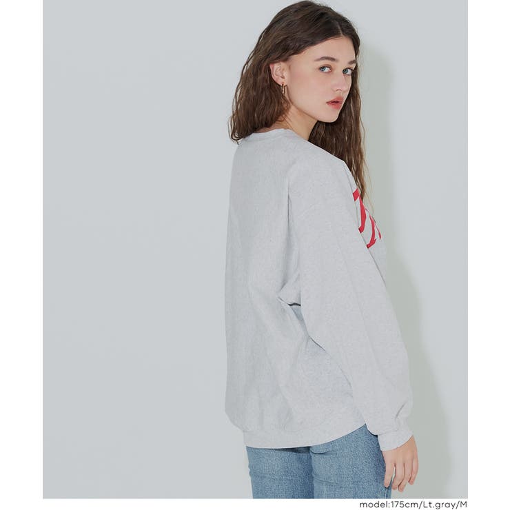 T-スウェットロゴビッグシルエット レディース | coca | 詳細画像11 