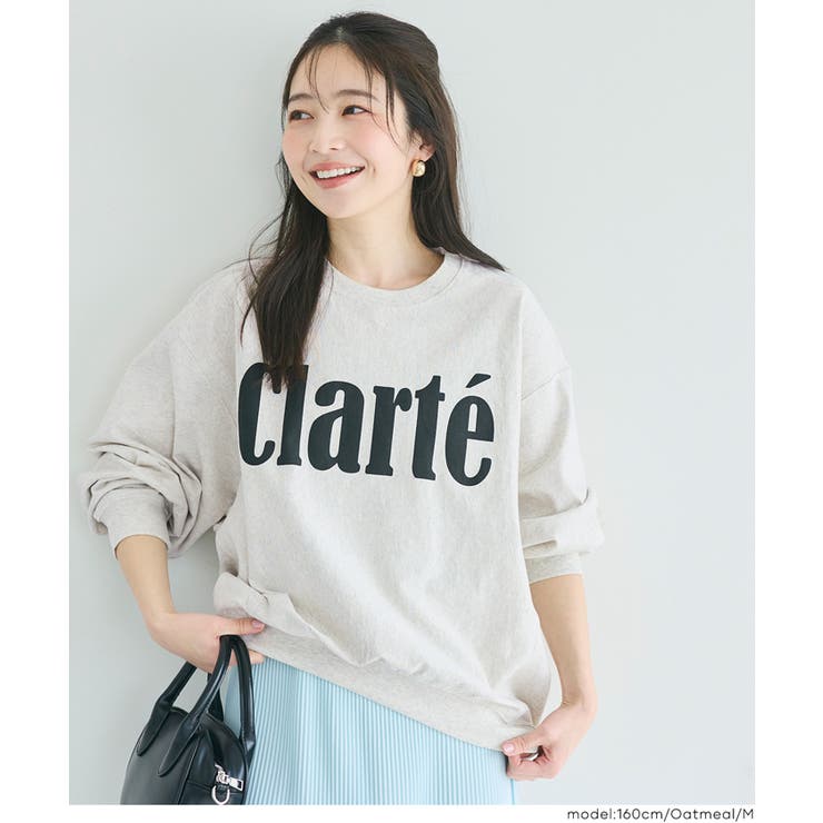 T-スウェットロゴビッグシルエット レディース | coca | 詳細画像17 