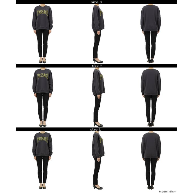 T-スウェットロゴビッグシルエット レディース | coca | 詳細画像26 