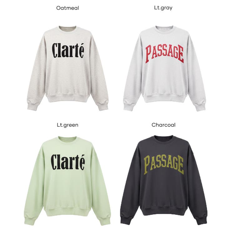 T-スウェットロゴビッグシルエット レディース | coca | 詳細画像28 