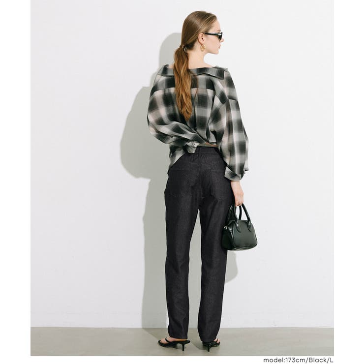 【SUMMER DENIM】すっきりシルエットで着回し力◎サマーデニムテーパード… | coca | 詳細画像13 