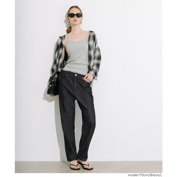 【SUMMER DENIM】すっきりシルエットで着回し力◎サマーデニムテーパード… | coca | 詳細画像16 