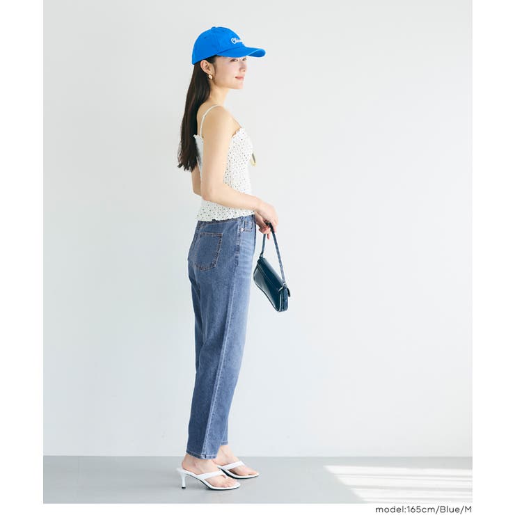 【SUMMER DENIM】すっきりシルエットで着回し力◎サマーデニムテーパード… | coca | 詳細画像18 