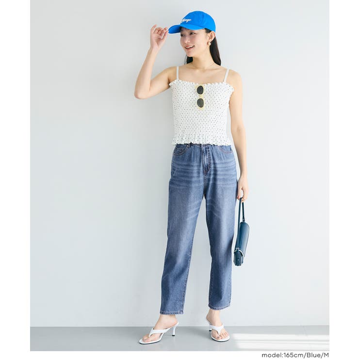 【SUMMER DENIM】すっきりシルエットで着回し力◎サマーデニムテーパード… | coca | 詳細画像19 