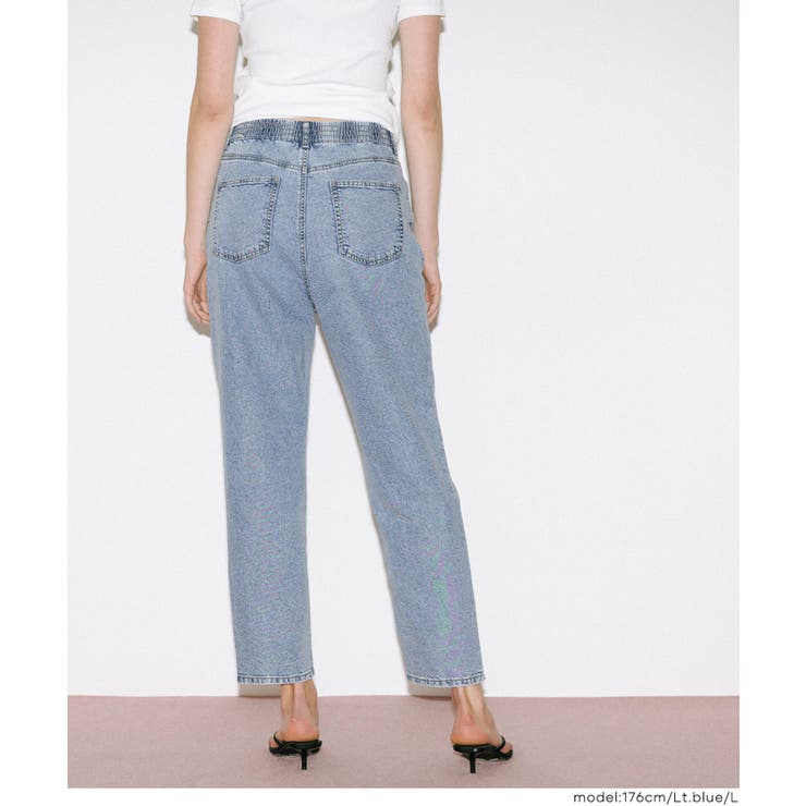 【SUMMER DENIM】すっきりシルエットで着回し力◎サマーデニムテーパード… | coca | 詳細画像8 