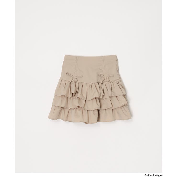 ティアードミニスカート | coca | 詳細画像15 