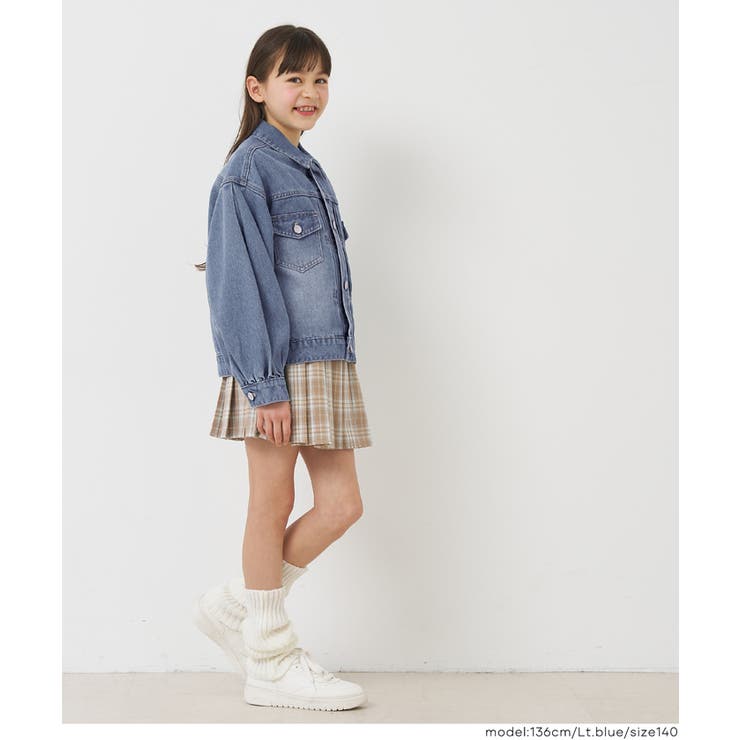 親子お揃いビッグシルエットデニムジャケット | coca | 詳細画像3 