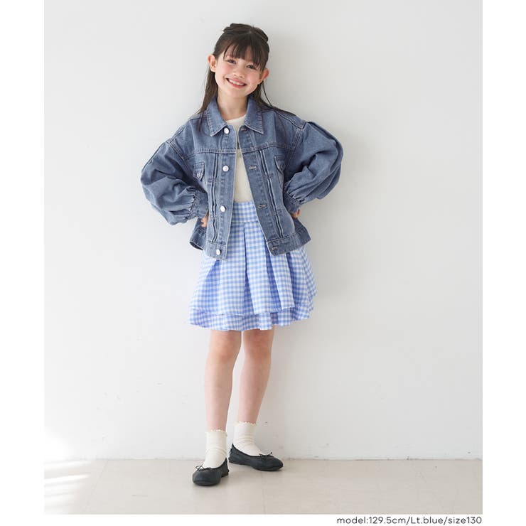 親子お揃いビッグシルエットデニムジャケット | coca | 詳細画像7 