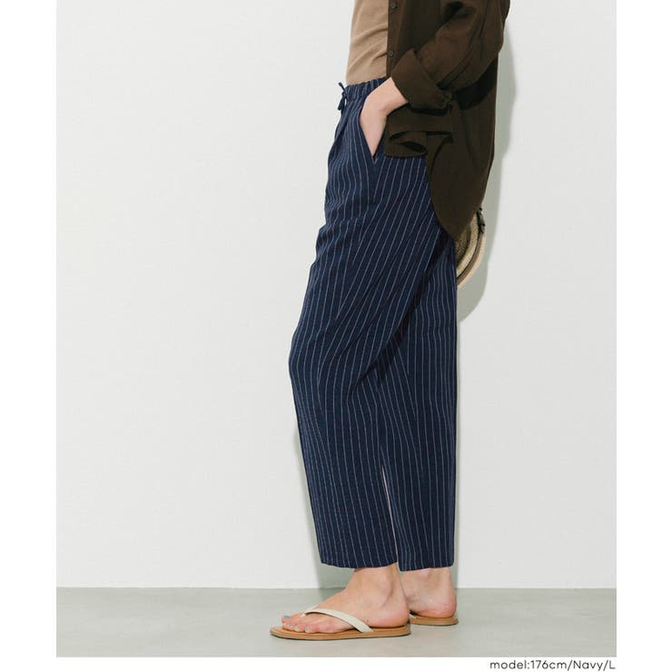 ストライプテーパードパンツ | coca | 詳細画像11 