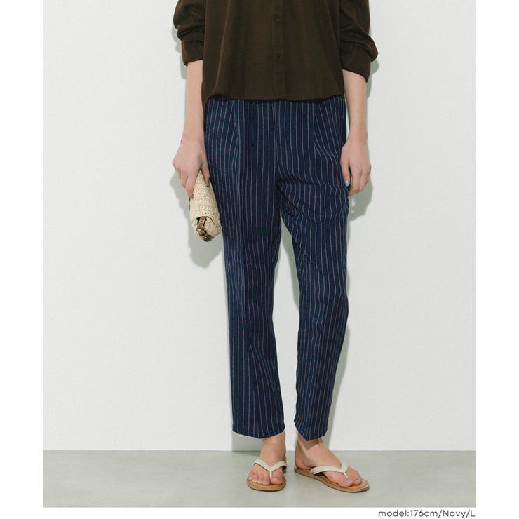 ストライプテーパードパンツ | coca | 詳細画像13 