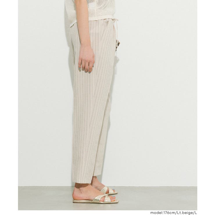 ストライプテーパードパンツ | coca | 詳細画像5 