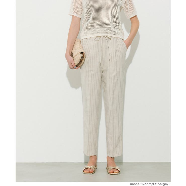 ストライプテーパードパンツ | coca | 詳細画像7 