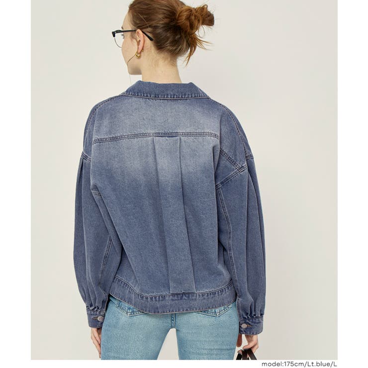 ビッグシルエットデニムジャケット | coca | 詳細画像11 