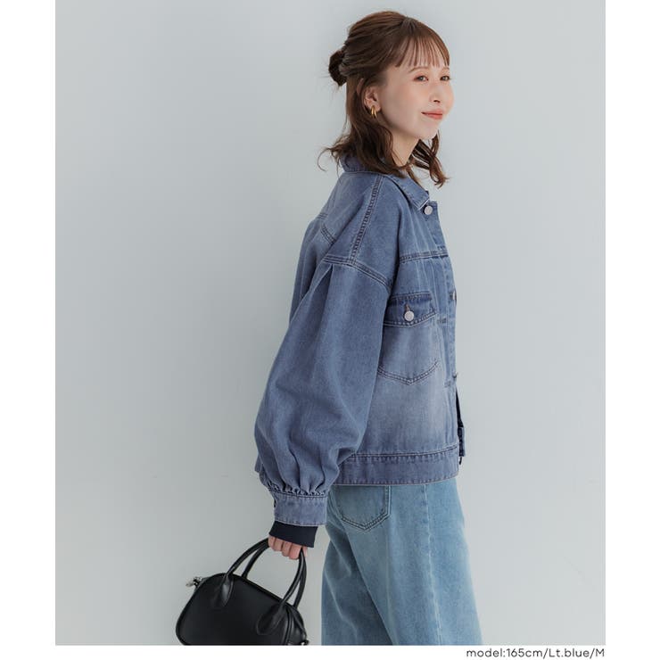 ビッグシルエットデニムジャケット | coca | 詳細画像5 