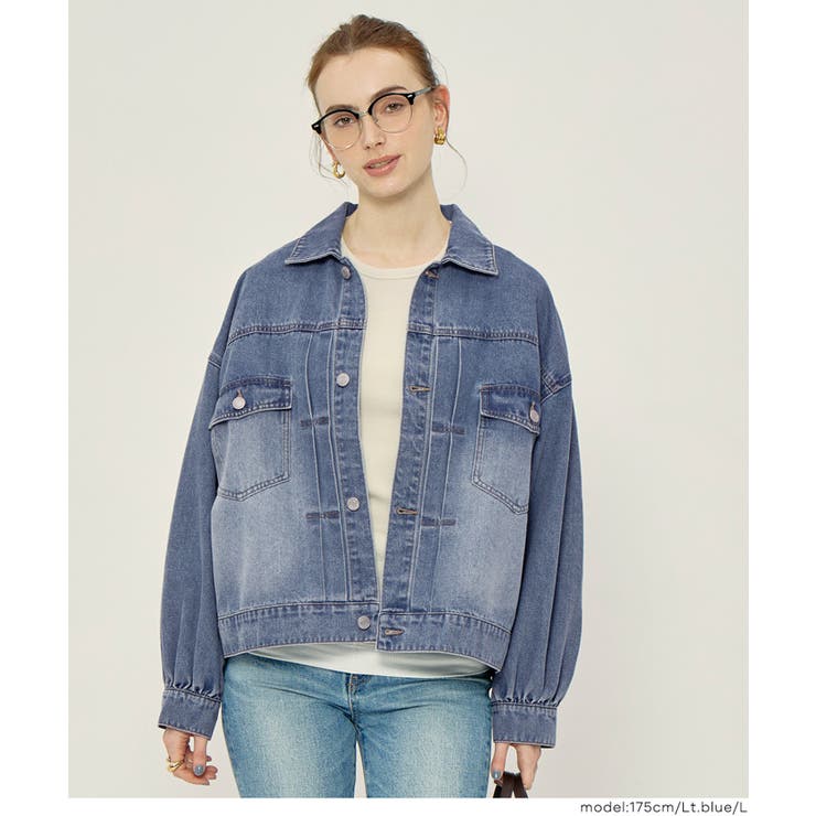 ビッグシルエットデニムジャケット | coca | 詳細画像9 