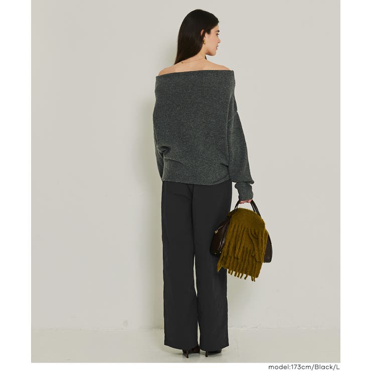 【DAILY WARM】ウォッシャブル ナイロン微起毛タックパンツ レディース | coca | 詳細画像18 