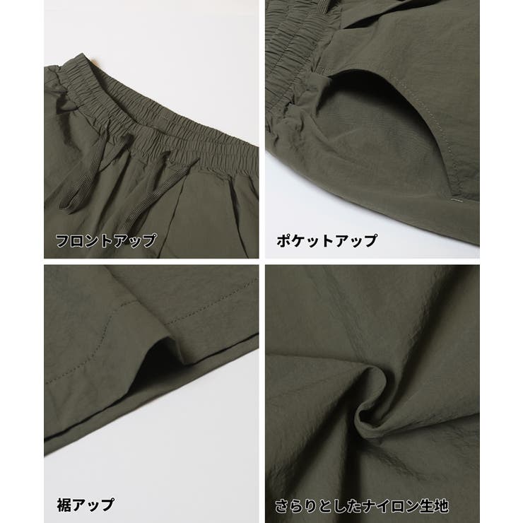 【DAILY WARM】ウォッシャブル ナイロン微起毛タックパンツ レディース | coca | 詳細画像21 