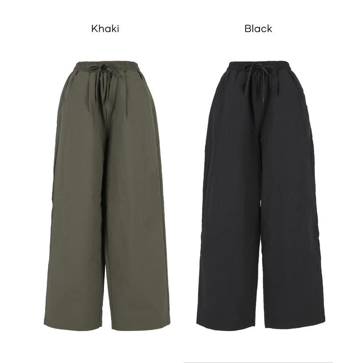 【DAILY WARM】ウォッシャブル ナイロン微起毛タックパンツ レディース | coca | 詳細画像22 