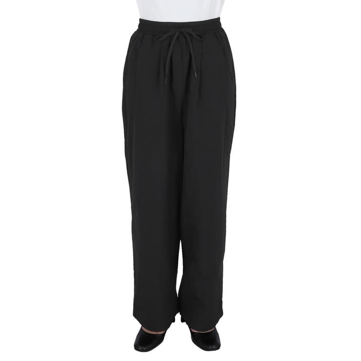 【DAILY WARM】ウォッシャブル ナイロン微起毛タックパンツ レディース | coca | 詳細画像4 