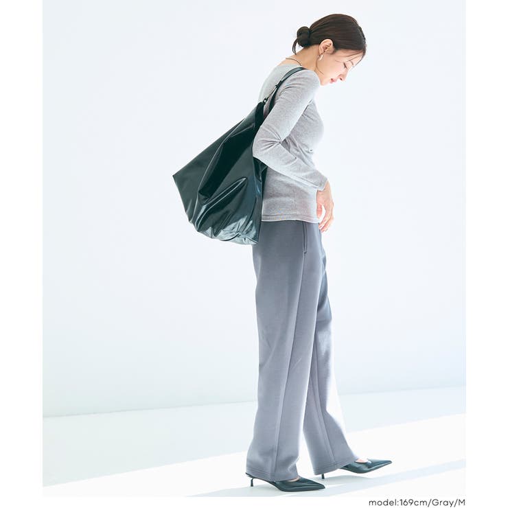 ボートネックロングTシャツ | coca | 詳細画像11 