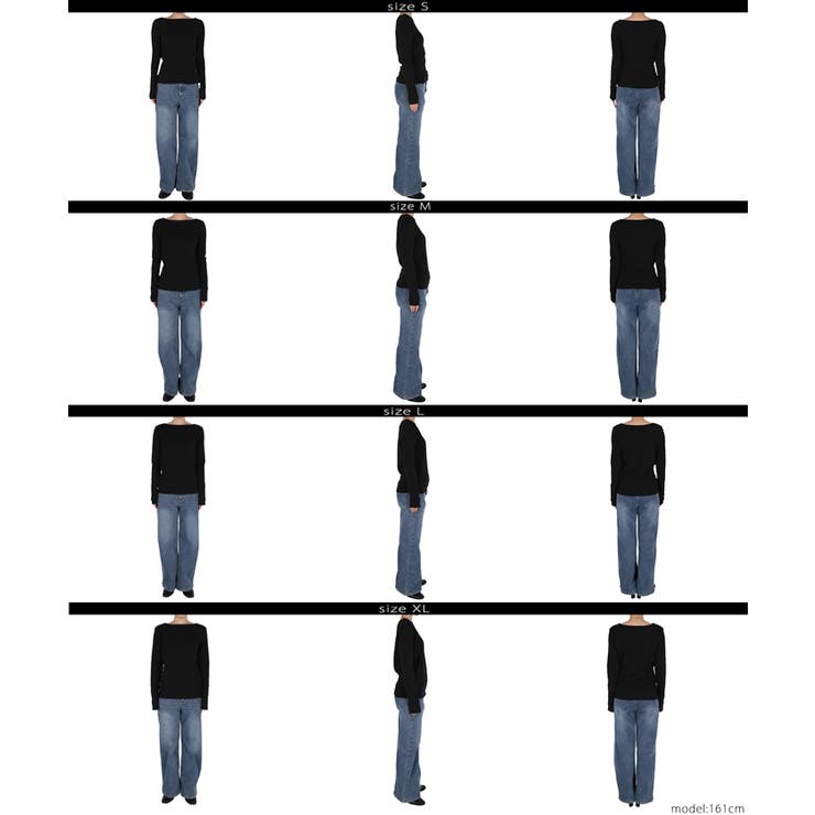 ボートネックロングTシャツ | coca | 詳細画像22 