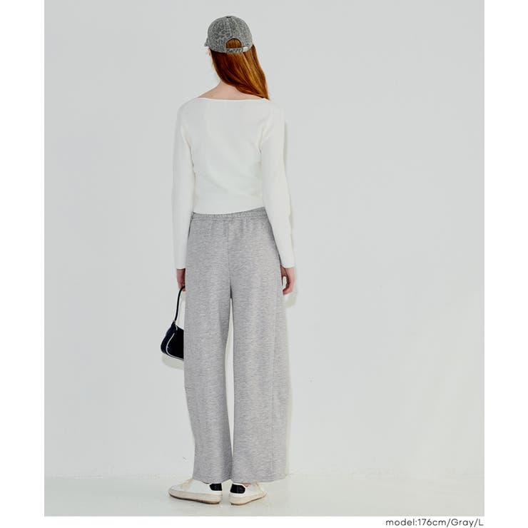 裏毛バレルスウェットパンツ | coca | 詳細画像9 