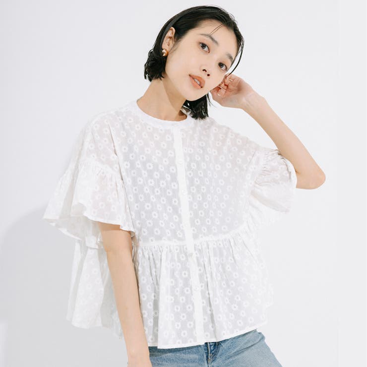 レースブラウス | coca | 詳細画像1 