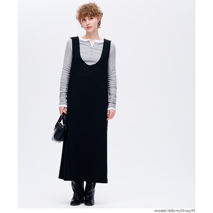 ヘンリーネックロングTシャツ | coca | 詳細画像14 