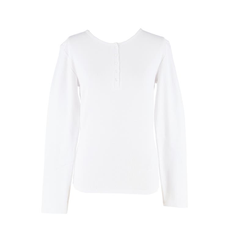 ヘンリーネックロングTシャツ | coca | 詳細画像2 