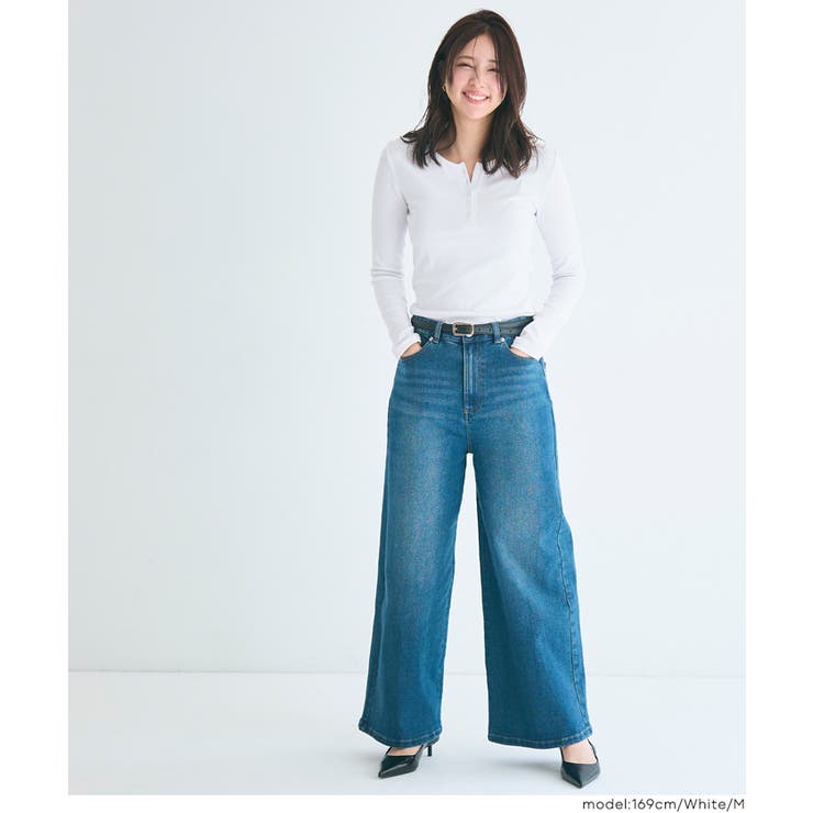 ヘンリーネックロングTシャツ | coca | 詳細画像8 